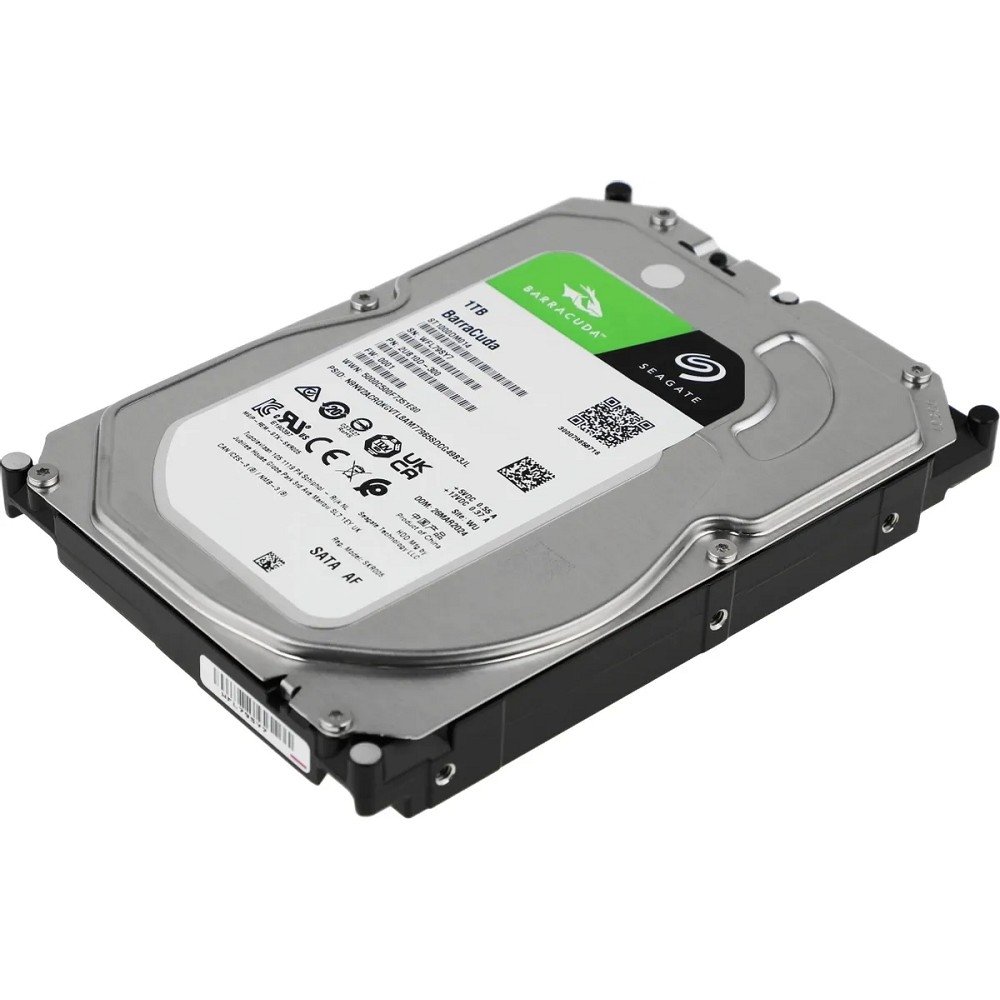 1TB Seagate BarraCuda (ST1000DM014) {Serial ATA III, 7200 rpm, 64mb buffer} RECERTIFIED HDD