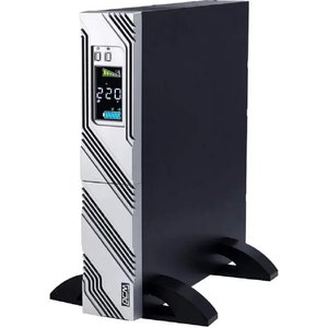 PowerCom Smart King RT SRT-1500A LCD ИБП {Line-Interactive, 1500VA / 1350W, Rack/Tower, IEC, Serial+USB, SmartSlot, подкл. доп. батарей} (1157679)