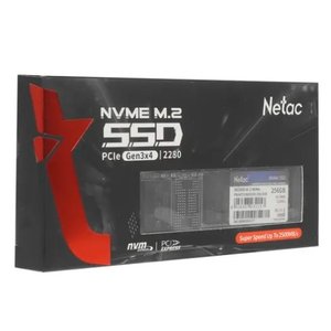 Накопитель SSD Netac PCI-E 3.0 256Gb NT01NV2000-256-E4X NV2000 M.2 2280