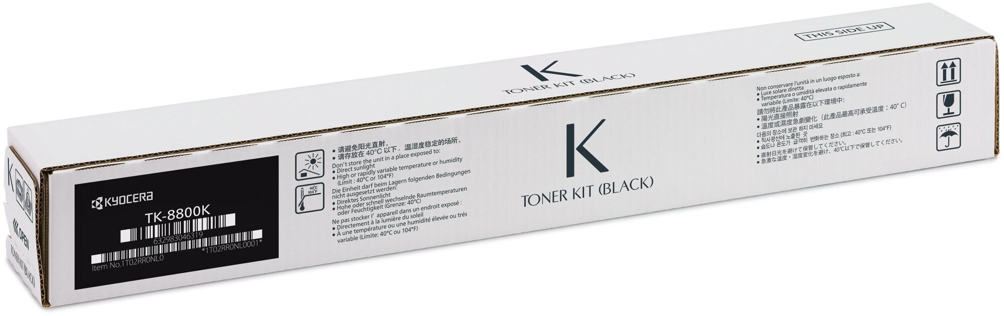 Тонер-картридж TK-8800K 30 000 стр. Black для P8060cdn, 1T02RR0NL0