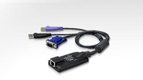 Модуль удлинителя ATEN USB Virtual Media KVM Adapter Cable with/, KA7177-AX