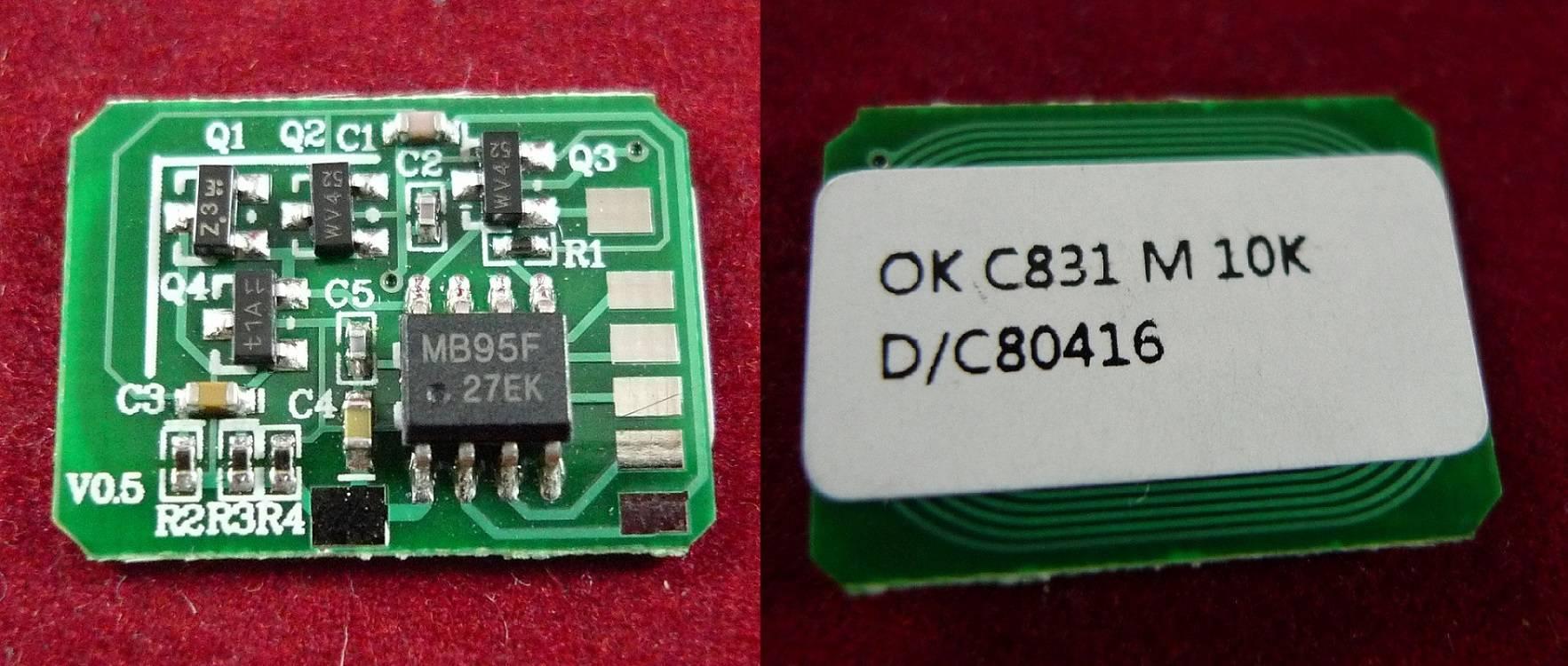 Чип OKI C831/841 (44844506) Magenta, 10K ELP Imaging®, ELP-CH-C831-M