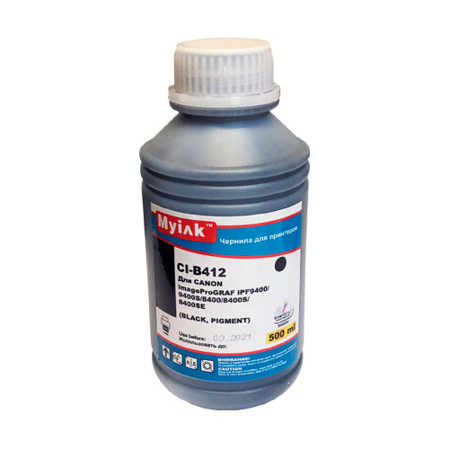 Чернила для CANON (PFI-706BK) imagePROGRAF iPF9400/9400S/8400/8400S (500мл,black,Pigment) MyInk