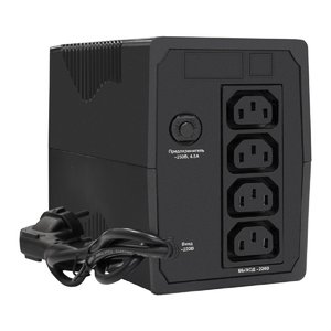 Exegate EX292783RUS ИБП ExeGate Power Back BNB-1000.LED.AVR.4C13 <1000VA/550W, LED, AVR, 4*C13, Black>