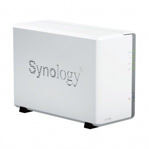 Synology DS223j Сетевое хранилище 2x2.5"/3.5" SATA, Realtek RTD1619B -1.7GHz, 1 GB DDR4, 1x1 Гбит/с, 2xUSB (вилка UK/HK 3-pin)