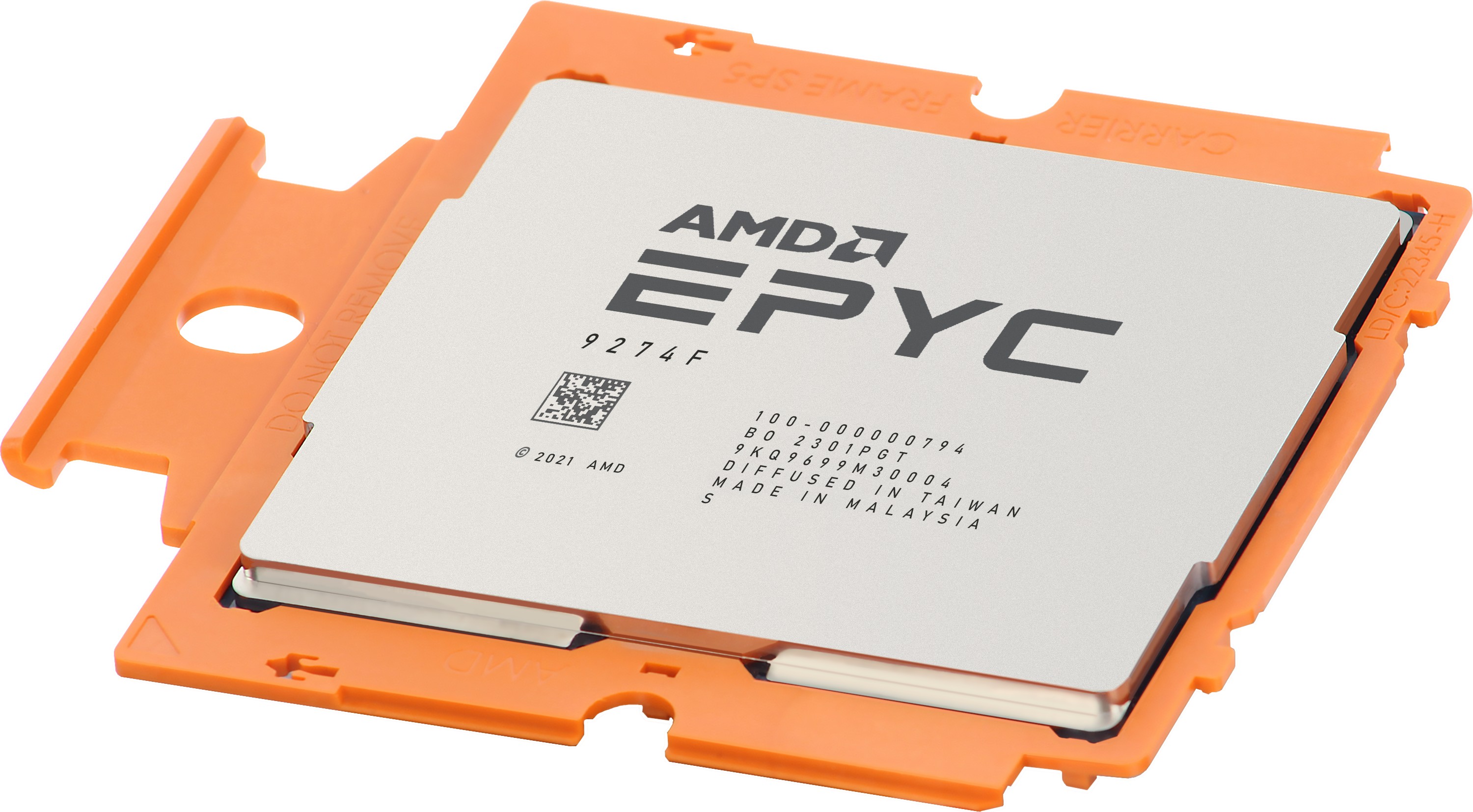 Процессор серверный/ CPU SP5 AMD EPYC 9274F (24C/48T, 4.05/4.3GHz, 256MB, 320W) OEM, 100-000000794