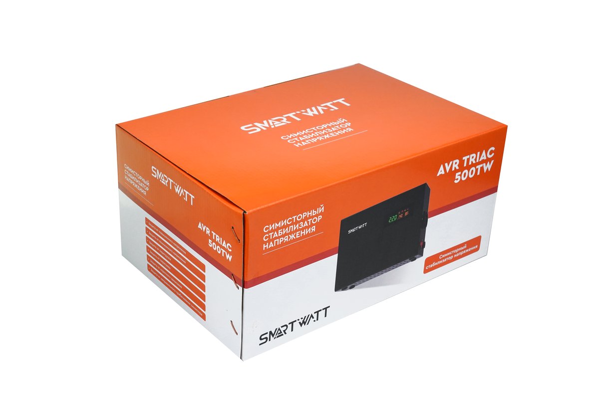 Симисторный стабилизатор напряжения SMARTWATT AVR TRIAC 500TW, 4512020380004