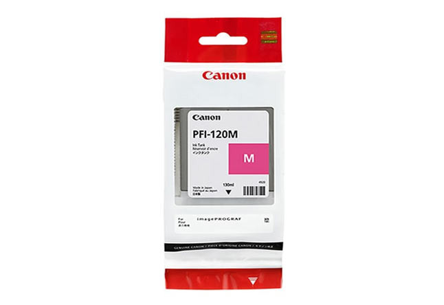 Картридж PFI-120M Canon TM-200/205/300/305, 130 мл (O) magenta 2887C001
