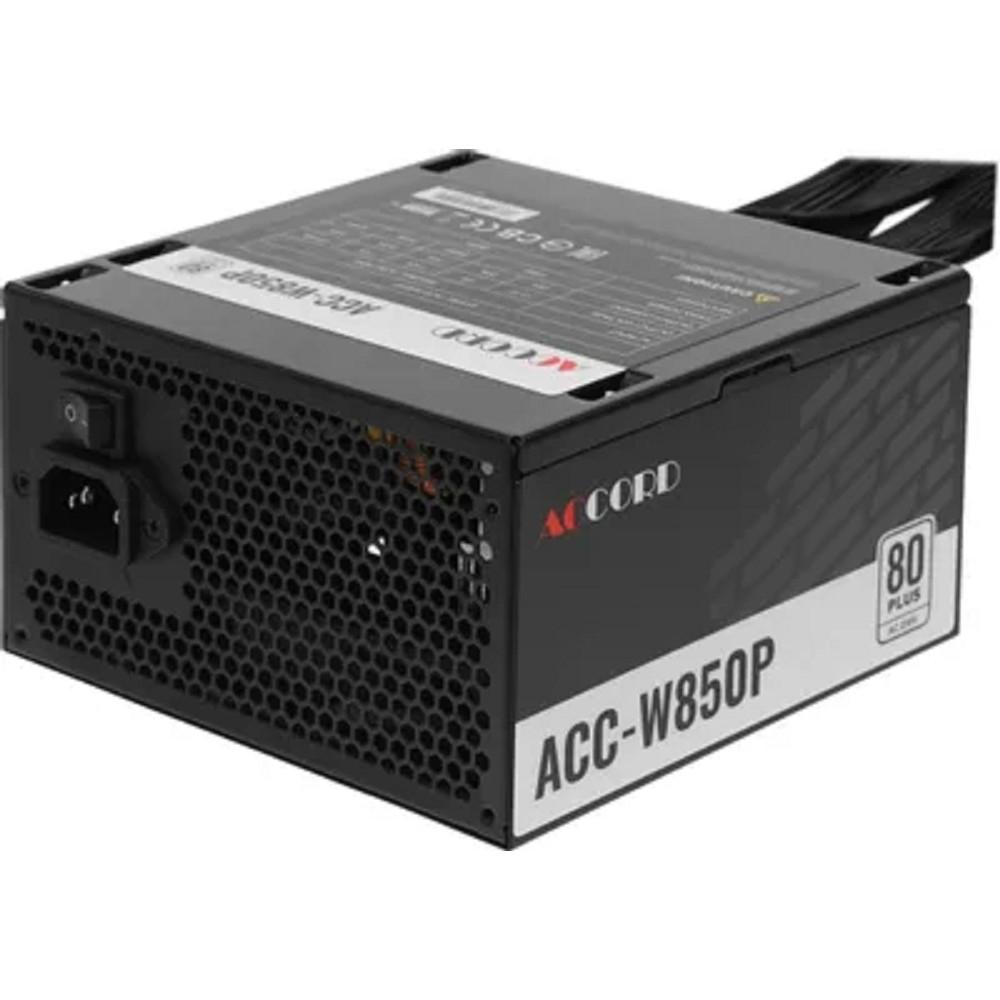 Accord ACC-W850P ATX 850W ACC-W850P 80+ white (20+4pin) 120mm fan 6xSATA RTL