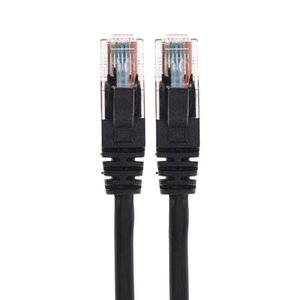 Rexant (02-0102-1) Патч-корд U/UTP, CAT 5e, RJ45-RJ45, 26AWG, LSZH, черный, 1м