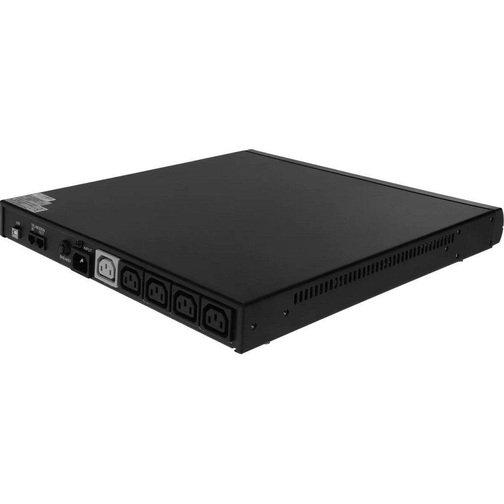 PowerCom King Pro RM KIN-1000AP ИБП (1U) {Line-Interactive, 1000VA/800W, Rack, 5хС13, Serial+USB} (1152593), KIN-1000AP RM