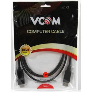 VCOM CG494-B Кабель-переходник DisplayPort M-> HDMI M 1.8m