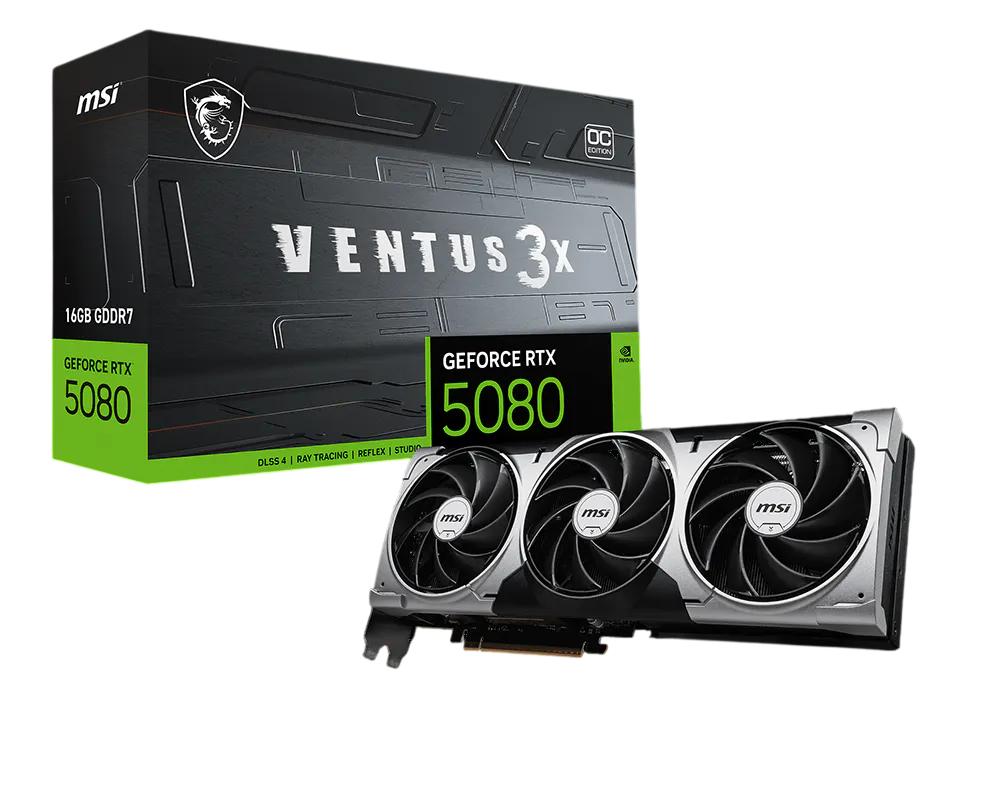Видеокарта/ GeForce RTX 5080 16G VENTUS 3X