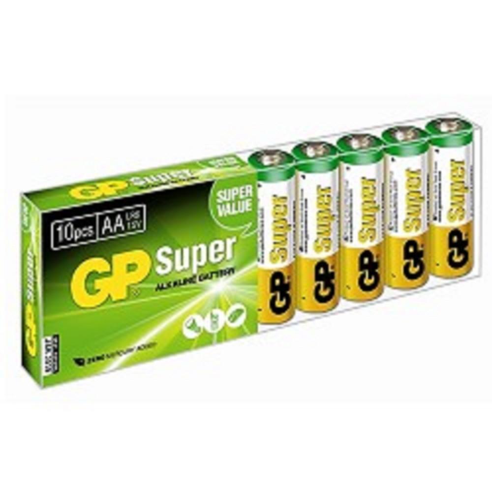GP 15A-2CRB10 / 15AA21-2CRSWC10 Super Alkaline G-Tech (10шт. в уп-ке), GP 15A-B10