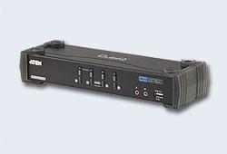 Переключатель электронный ATEN 4-Port USB DVI Dual Link/CH7.1 Audio KVMP™ Switch, CS1784A-AT-G