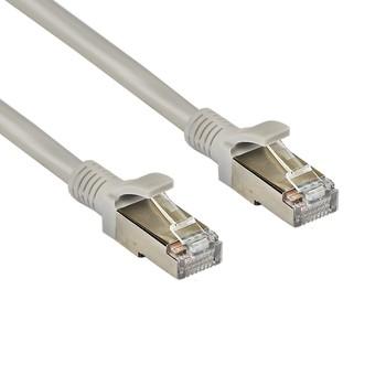 Exegate EX281996RUS Патч-корд медный FTP-RJ45-RJ45-C5e-CU-0,5M-GY, FTP, cat.5e, 0.5м, серый