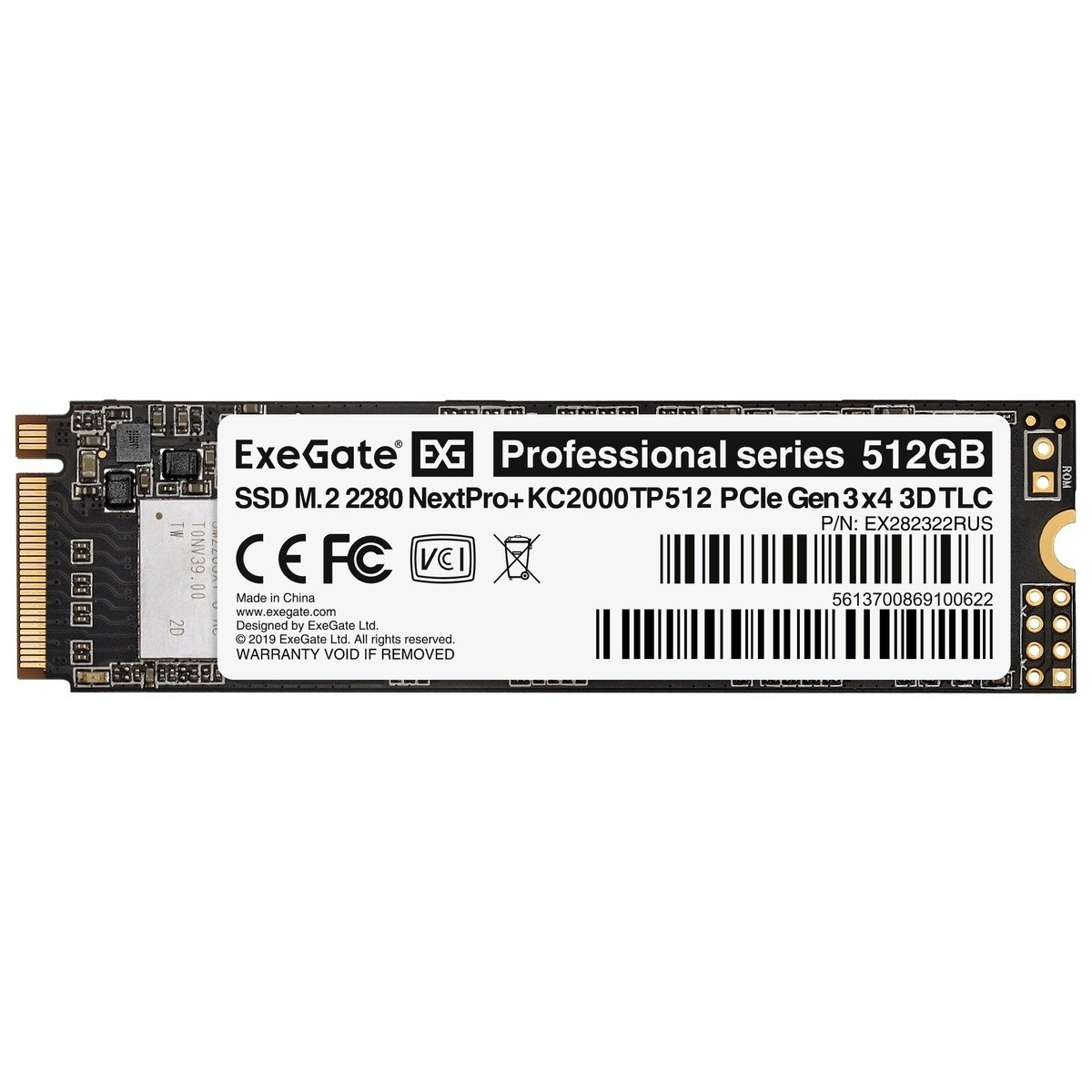 ExeGate SSD M.2 512GB Next Pro+ Series EX282322RUS