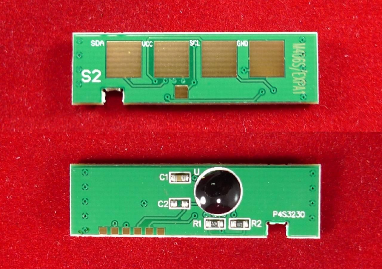 Чип Samsung CLP-360/362/363/364/365/367/368/CLX-3300/3302/3303/3304/3305 (СLT-406S-M) Magenta, 1K ELP Imaging®, ELP-CH-MLT-406S-M