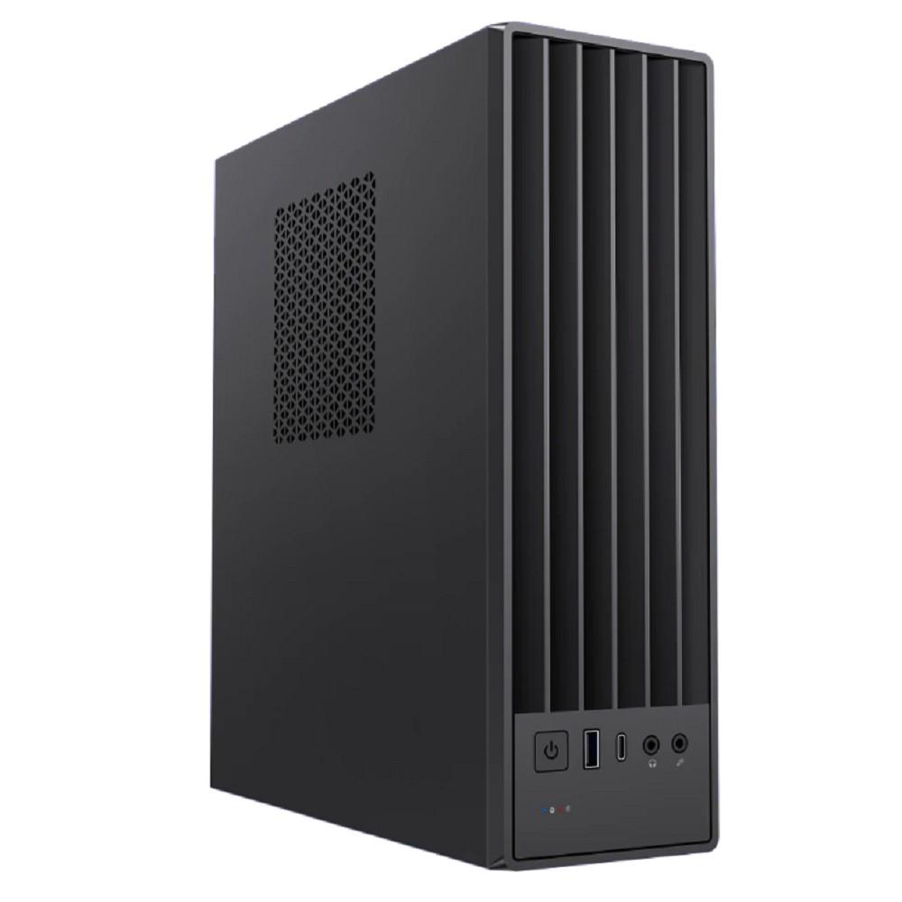 Foxline FL-461-FLX400  mATX Desktop 400W FL-461 mATX case, black, w/PSU FLEX 400W, w/1xUSB3.0+1xType-C (USB2.0)