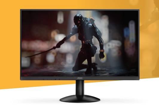 МОНИТОР 23.8" AOC 24B30HM2 Black (VA, 1920x1080, 120Hz, 1 ms, 178°/178°, 250 cd/m, 4000:1, +HDMI 1.4 (AC ext))