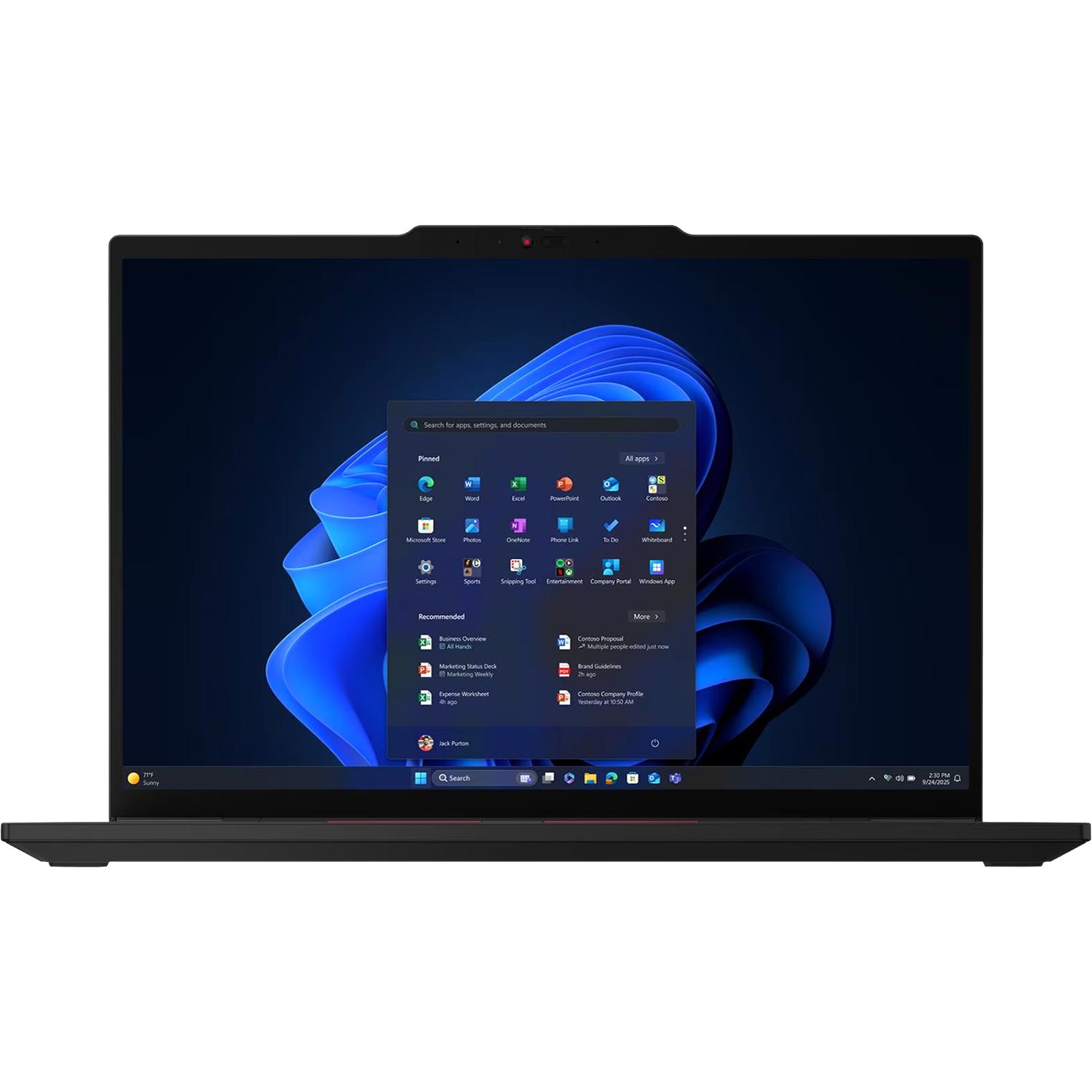 Ноутбук/ Lenovo Thinkpad T14s G6 14" WUXGA (1920 x 1200) IPS AG 100%sRGB  500 nits, Ultra 7 258V, 32gb, 1TB SSD, Intel Arc 140V, Intel Wi-Fi 7 BE201 2x2 BE vPro&BT 5.4, CAM 5MP RGB+IR, 58Wh, BKLT KB US-ENG, W11 Pro, 1Y, 21QX000LUS
