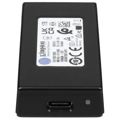 Kingston Portable SSD 1TB [SXS1000/1000G] XS1000,Type-C/A, USB 3.2 Gen 2, Black SXS1000/1000G