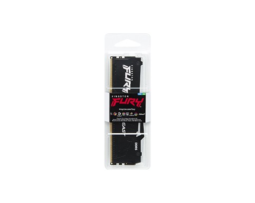 Память оперативная/ Kingston 16GB 6000MT/s DDR5 CL30 DIMM FURY Beast Black EXPO, KF560C30BBE-16