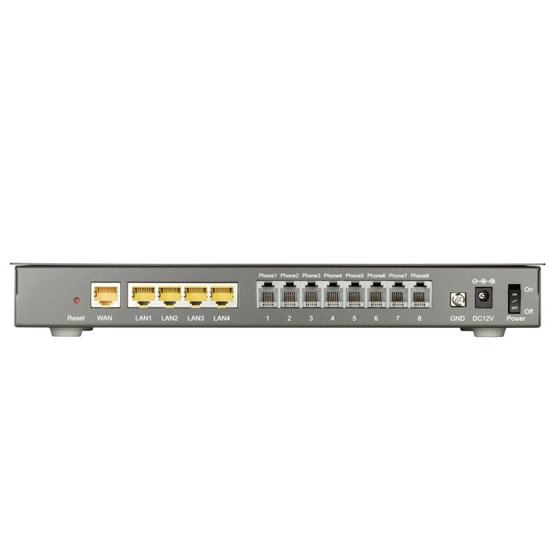 Шлюз VoIP/ 8-ports FXS RJ-11, 1-port 10/100/1000BASE-TX Gigabit Ethernet WAN, 4-ports 10/100/1000BASE-TXGigabit Ethernet port LAN SIP VoIP Gateway, DVG-5008SG/A1A