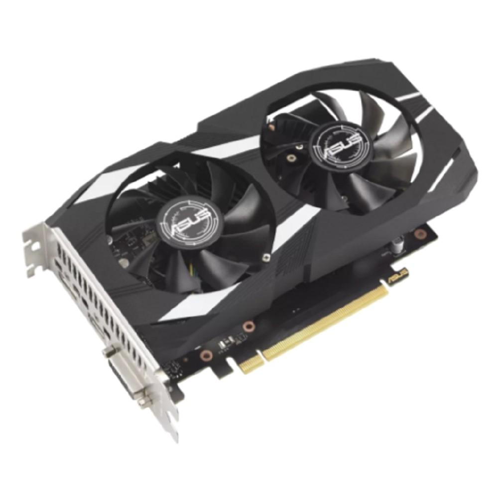 Видеокарта ASUS GeForce RTX3050 Dual OC Edition 6GB GDDR6 96Bit DP/DVI/HDMI 2 FAN (DUAL-RTX3050-O6G) RTL