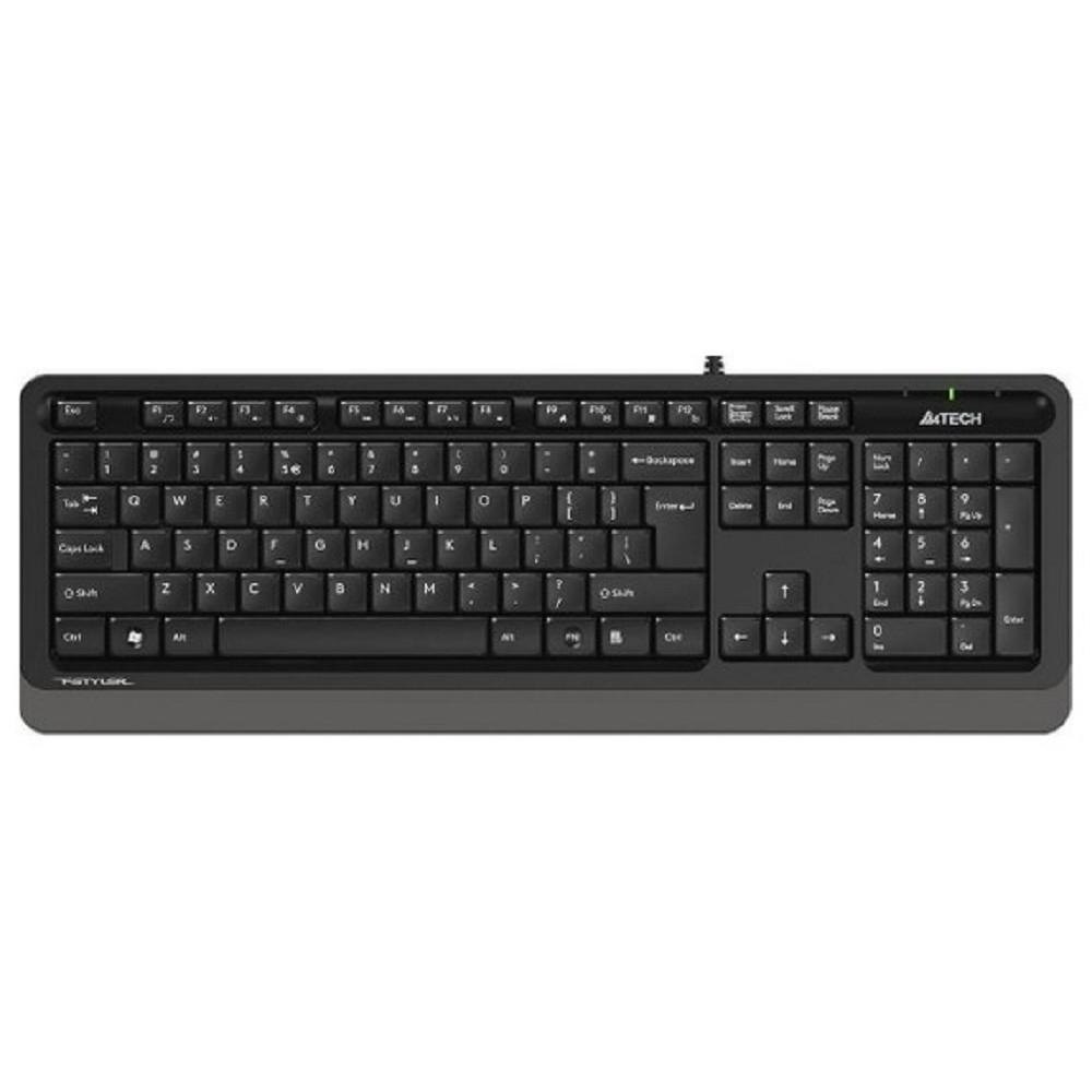 Клавиатура A4Tech Fstyler FK10 черный/серый USB [1147518], FK10 GREY