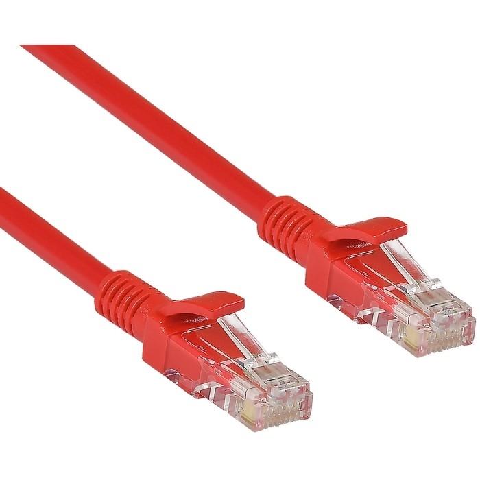 Exegate EX258670RUS Патч-корд UTP-RJ45-RJ45-5e-1,5M-RD, UTP, cat.5e, 1.5м, красный