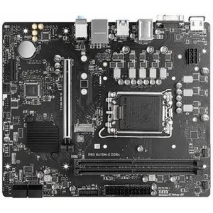  MSI PRO H610M-E (LGA1700, H610, 2xDDR5, mATX,VGA+HDMI)