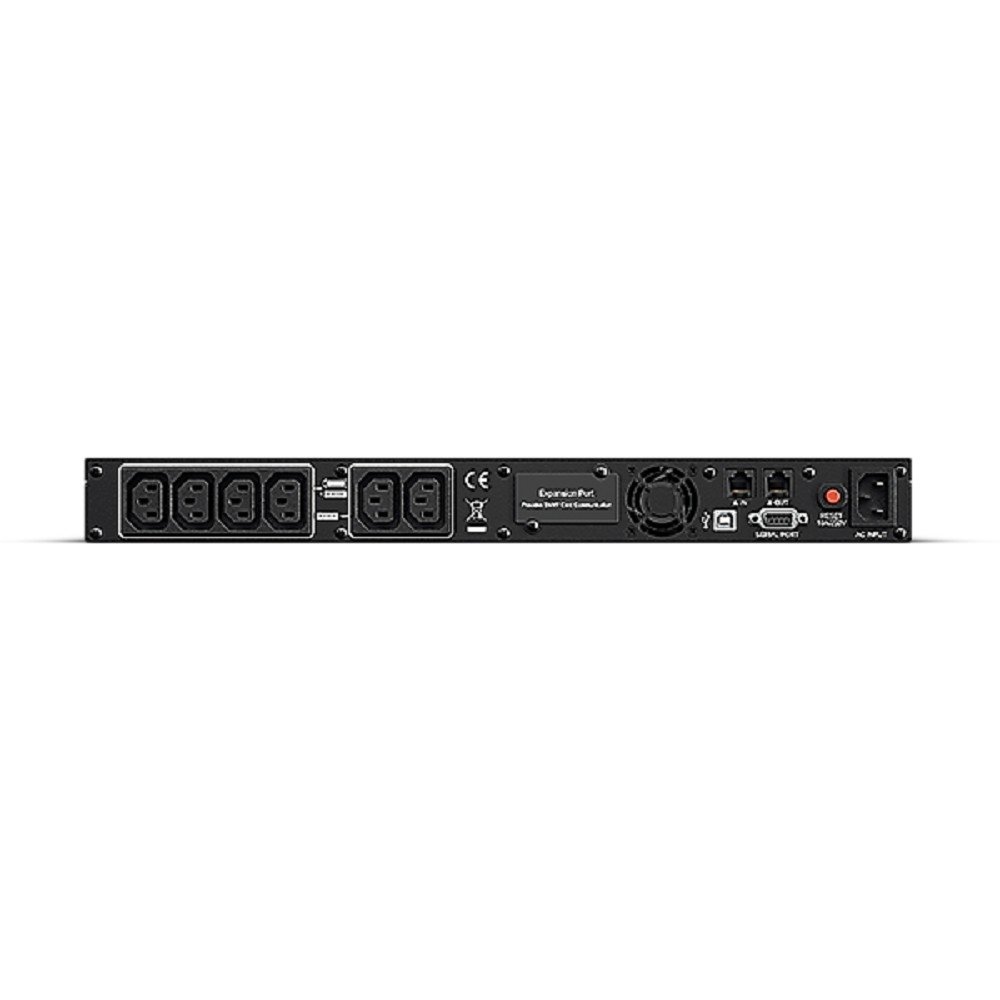 ИБП CyberPower OR1000ERM1U {Line-Interactive, 1000VA/600W USB/RS-232 Сухой контакт/SNMPslot /RJ11/45 (4+2 IEC С13), 6В/7 Ач х 4}