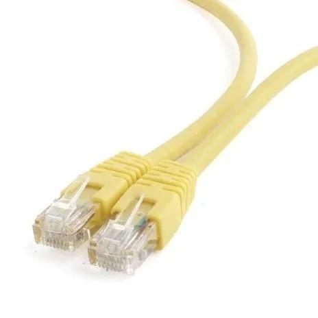 Cablexpert Патч-корд UTP PP6U-1M/Y кат.6, 1м, литой, многожильный (желтый)