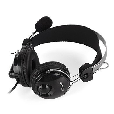 A4 HU-7P черный 2м накладные USB оголовье, HU-7P	
