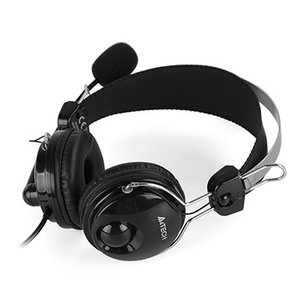 A4 HU-7P черный 2м накладные USB оголовье, HU-7P	