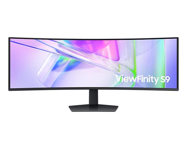 Монитор Samsung 49" ViewFinity S9 S49C950UAI Curved (VA 32:9 5120x1440x120Hz 5ms 350cd 3000:1 178/178 1,07 млрд DP;HDMIx2; USB-C (90 Вт) USB3.0x3 Spk 2x5W HAS Tilt Swiv VESA Black, LS49C950UAIXCI