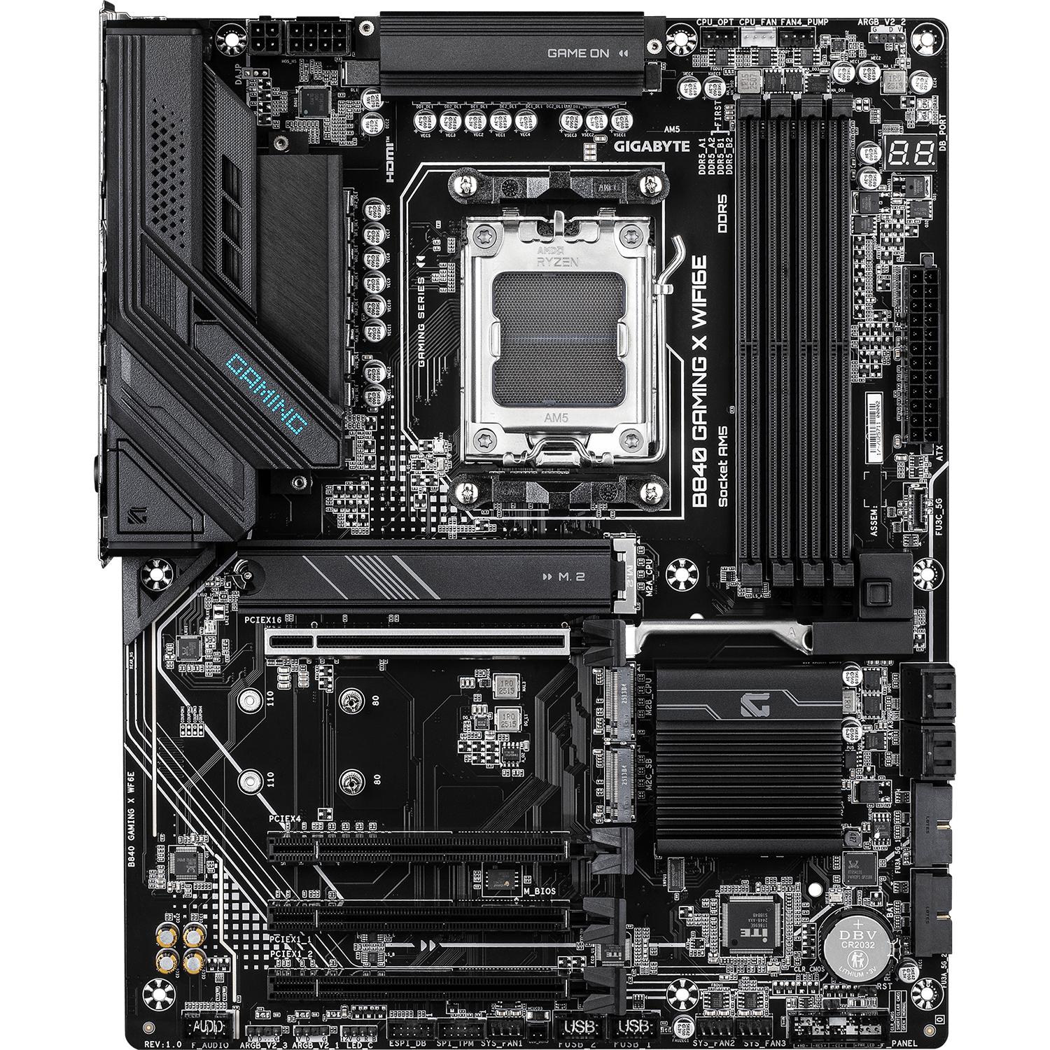 Материнская плата/ B840 GAMING X WF6E