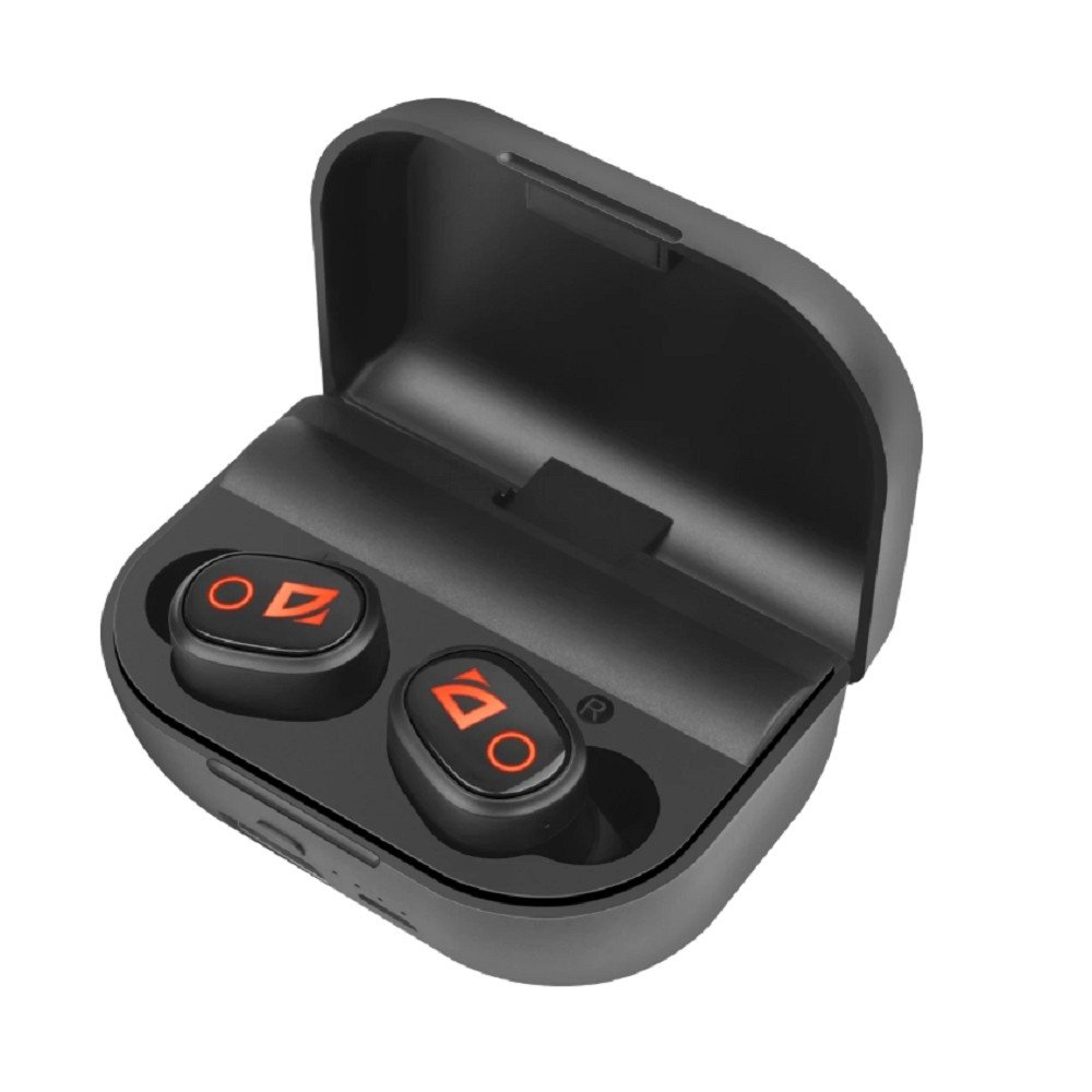 Defender Twins 639 черный,TWS, PB, Bluetooth, 63639
