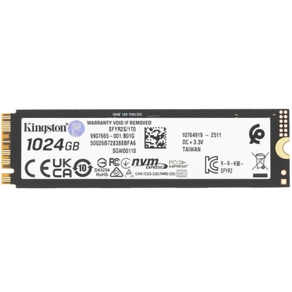 Kingston SSD 1Tb M.2 SFYR2S/1T0 M.2 2280 NVMe Fury Renegade