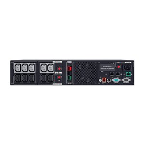 Источник бесперебойного питания/ UPS CyberPower PR1500ERTXL2U Line-Interactive 1500VA/1500W USB/RS-232/EPO/Dry/SNMPslot (10 х IEC С13)   (12V / 9AH х 4)