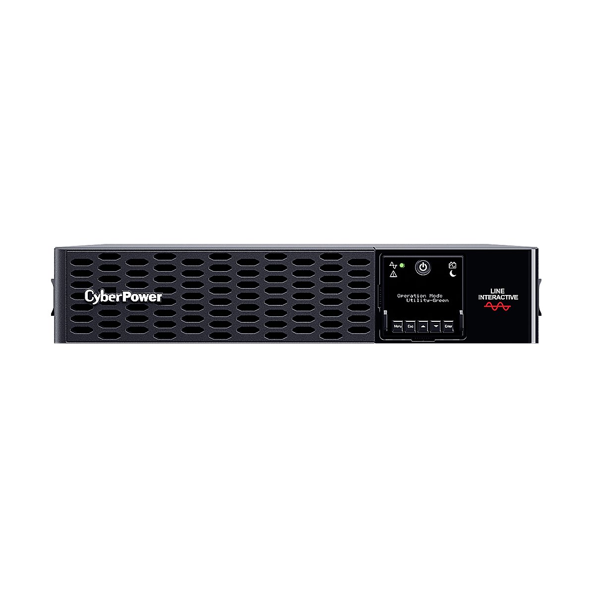 Источник бесперебойного питания/ UPS CyberPower PR1500ERTXL2U Line-Interactive 1500VA/1500W USB/RS-232/EPO/Dry/SNMPslot (10 х IEC С13)   (12V / 9AH х 4)