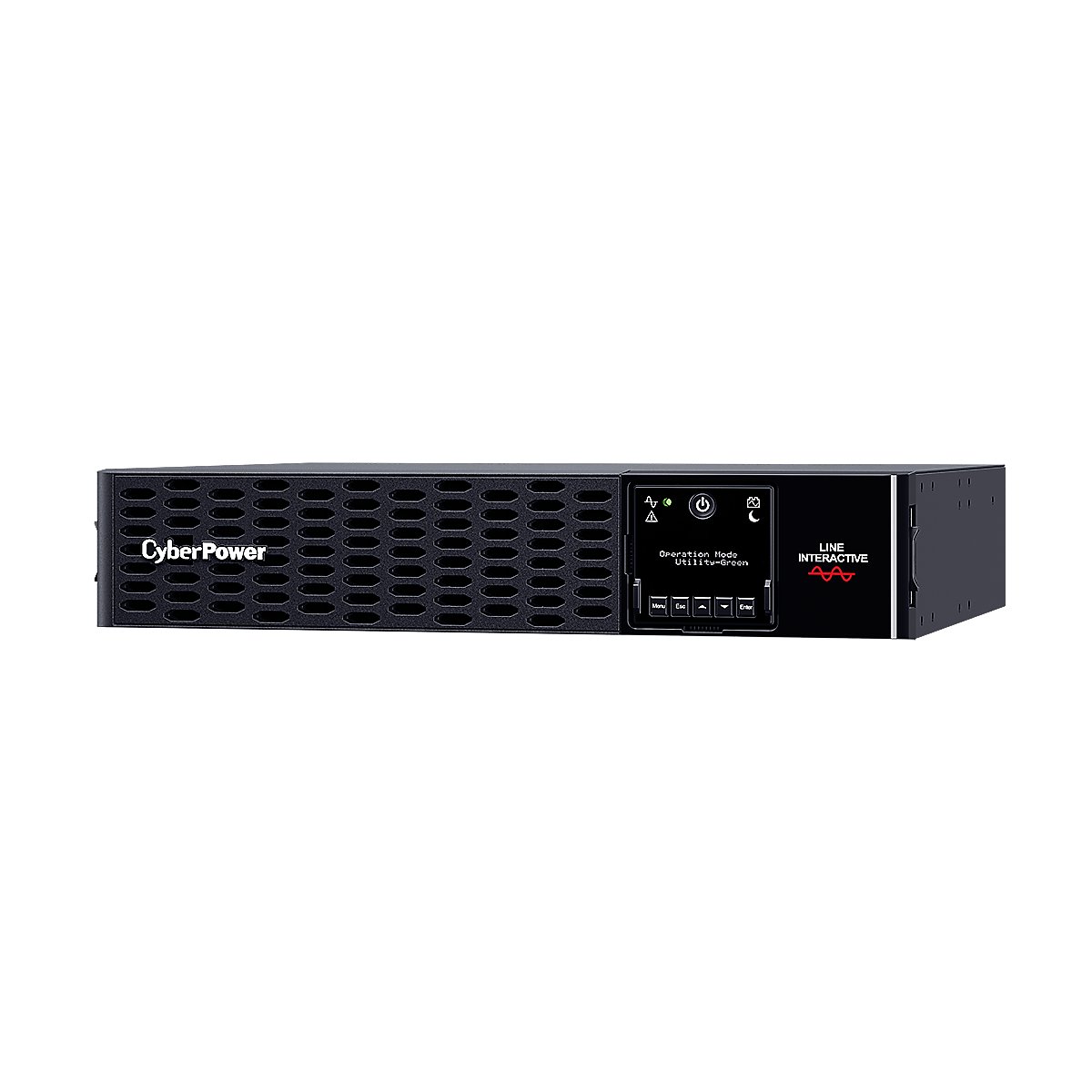 Источник бесперебойного питания/ UPS CyberPower PR1500ERTXL2U Line-Interactive 1500VA/1500W USB/RS-232/EPO/Dry/SNMPslot (10 х IEC С13)   (12V / 9AH х 4)
