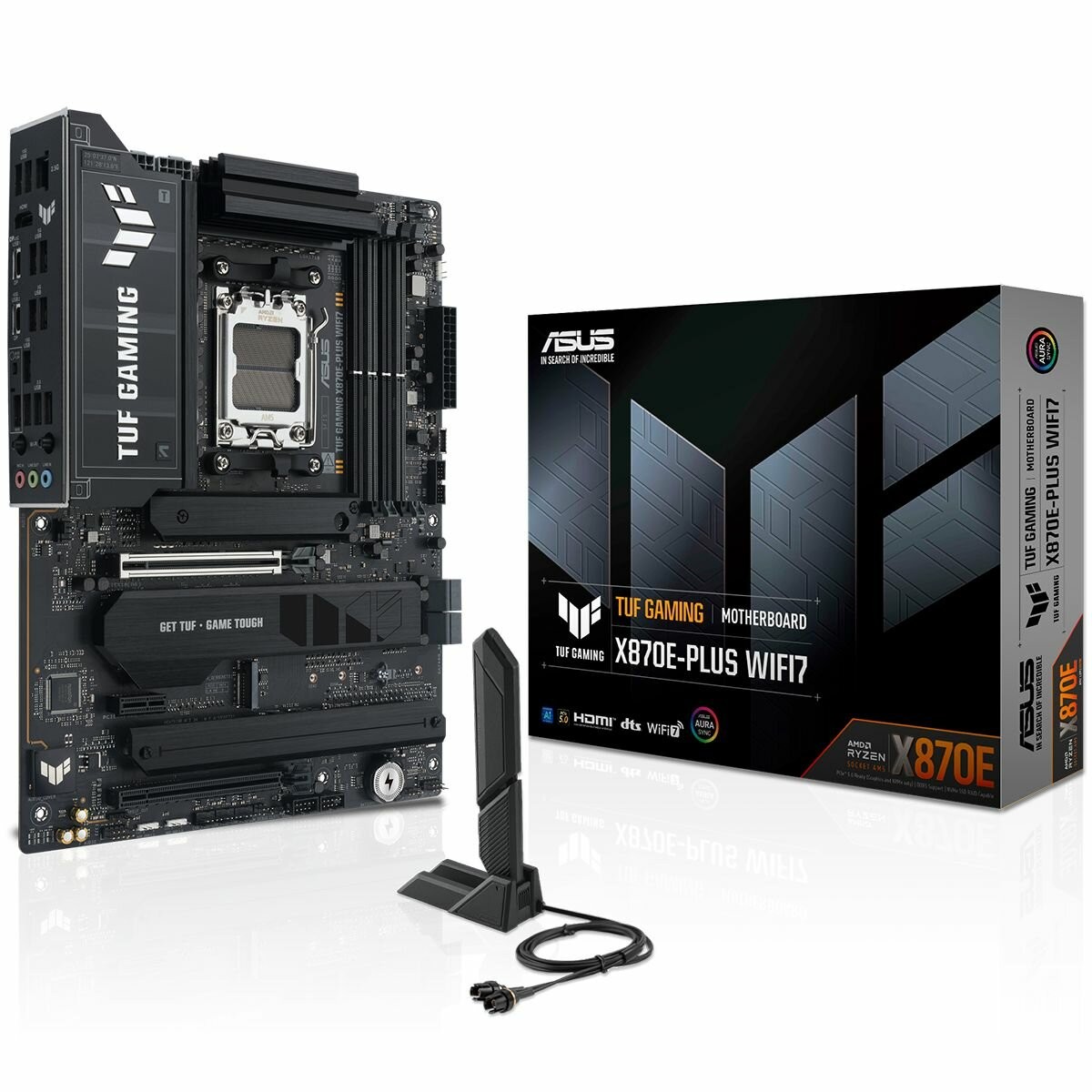 ASUS TUF GAMING A620AM-PLUS (SocketAM5, mATX, 4xDDR5(256GB), 2xDP/HDMI, 2xPCIe 4.0x16/1xPCIe 3.0, 1xLAN (2.5GbE), 4xSATA 6Gb/s, 2xM.2, 2xUSB 3.2, 4xUSB 2.0, 1xPS/2) , 90MB1N30-M0EAY0