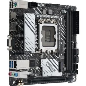 ASUS PRIME H610I-PLUS-CSM (Socket 1700, mini ITX, 2xDDR5(96GB), VGA/HDM/DP, 1xPCIe 4.0x16, 1xLAN, 4xSATA 6Gb/s, 1xM.2, 1xM.2 E key, 2xUSB 3.2, 2xUSB 2.0, 1xPS/2)