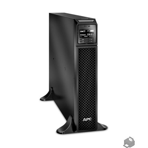 Источник бесперебойного питания мощностью 2200ВА для серверных систем APC Smart-UPS SRT RM, 2200VA/1980W, On-Line, Extended-run, Tower (Rack 2U convertible), Out: 8xC13 2xC19, Black, 1 year warranty, SRT2200XLI