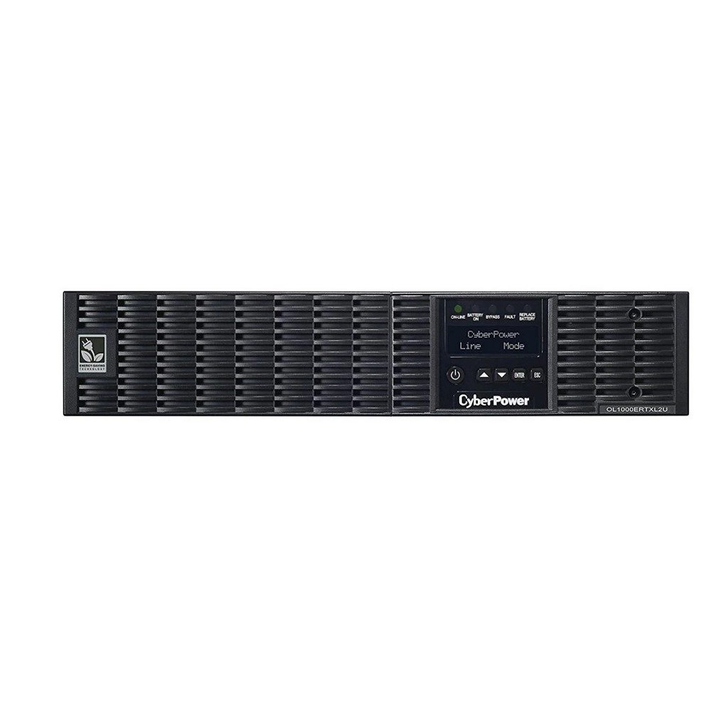 ИБП CyberPower OL1000ERTXL2U {Online, 1000VA/900W USB/RS-232/Dry/EPO/SNMPslot/RJ11/45/ВБМ (8 С13) 9Ач х3}