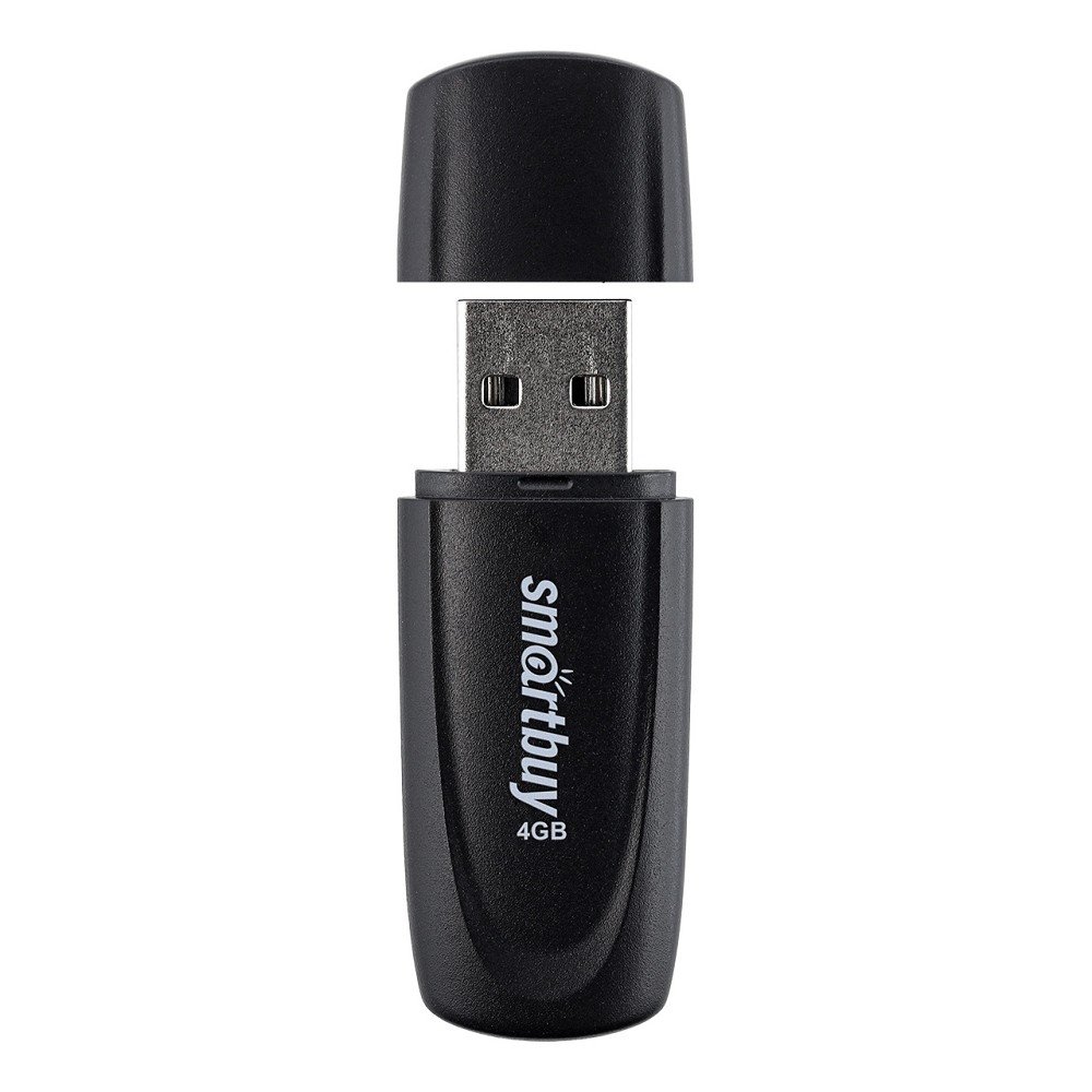 Smartbuy USB Drive 16GB Scout Black [SB016GB2SCK]