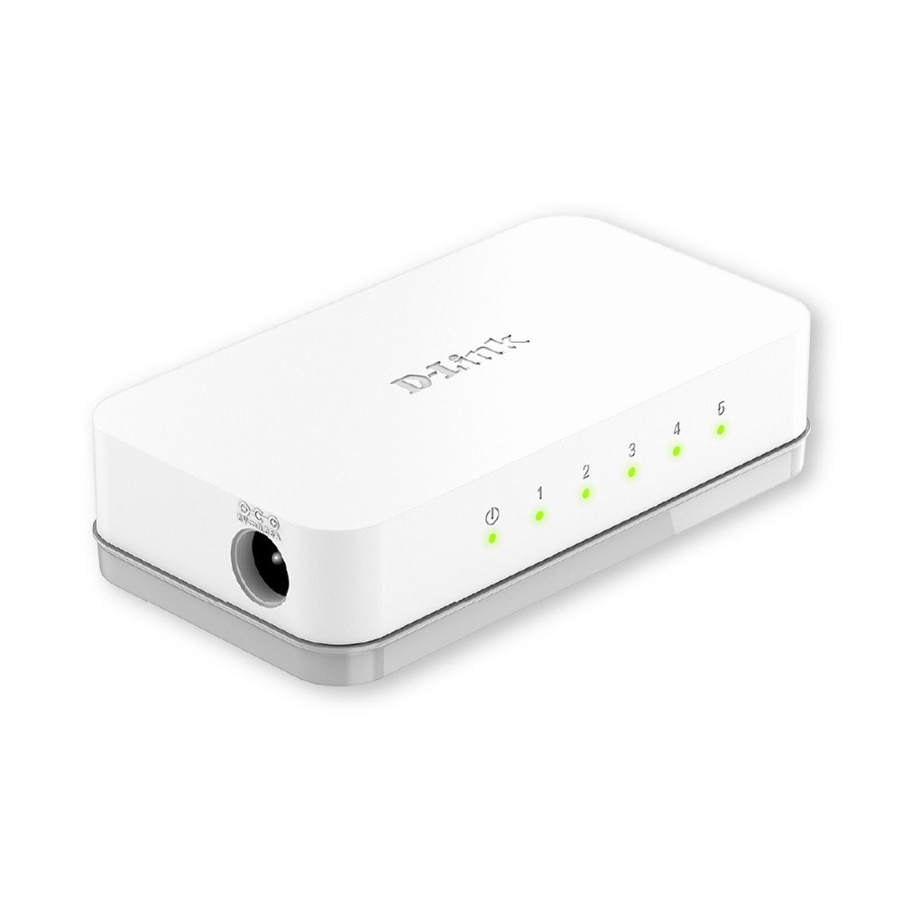 D-Link DES-1005C/B1A  Неуправляемый коммутатор с 5 портами 10/100Base-TX