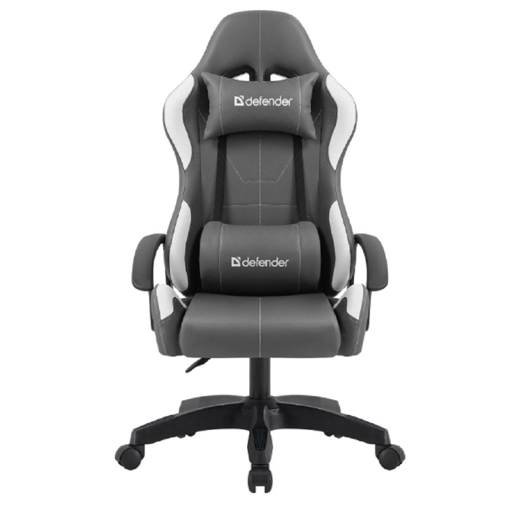 Игровое кресло Chromos Серый/Белый,класс 2,PU DEFENDER (64675)